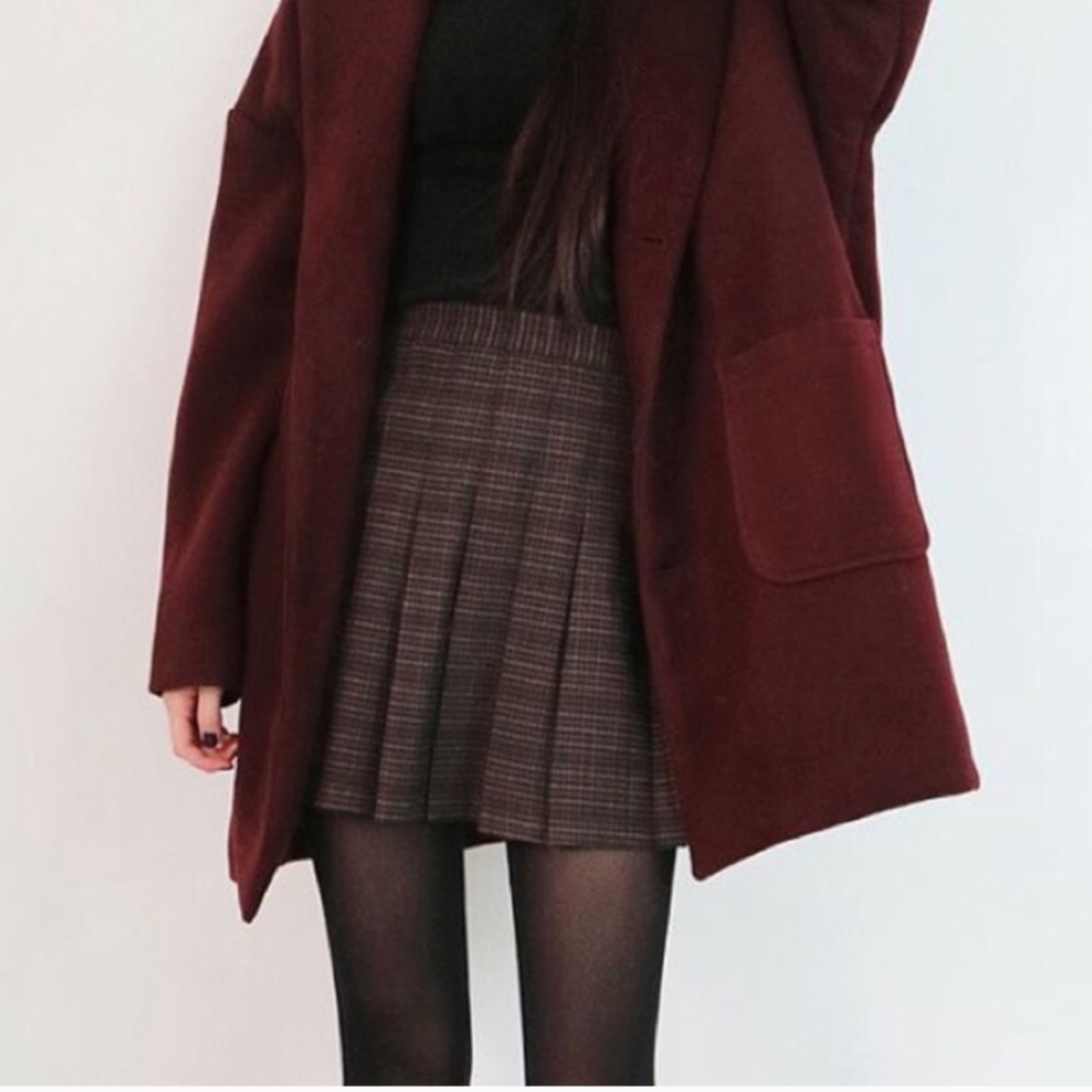 90’s Style Mini Pleated Skirt